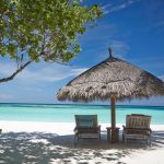 Secluded quiet beaches getaway